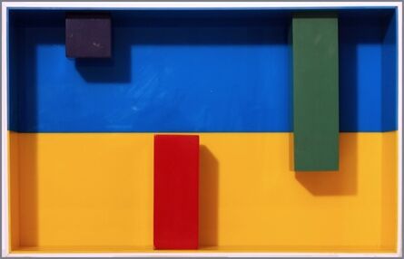 Waldo Balart, ‘Modulo de color caliente con modulos de color frio’, 1970