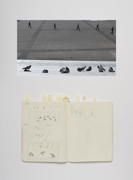 Paulien Oltheten, ‘Birds and people, Notebook’, 2020