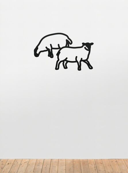 Julian Opie, ‘Sheep 2.’, 2015