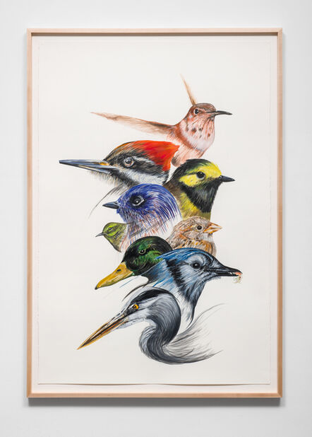 Jason Middlebrook, ‘The Birds that Live Outside My Studio’, 2021