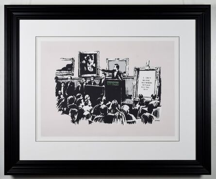 Banksy, ‘Morons’, 2007