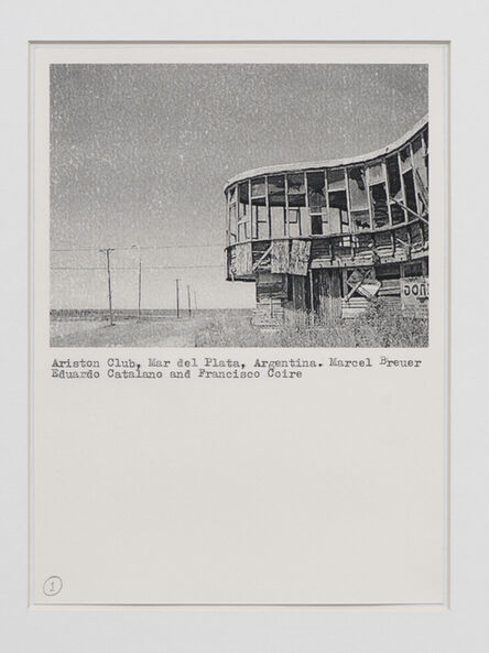 Gabriel Sierra, ‘Untitled (Collection of modernist houses in ruins)’, 2010