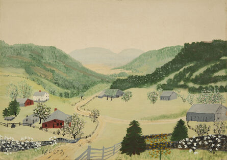 Grandma Moses, ‘Summer in the Valley’, 1943