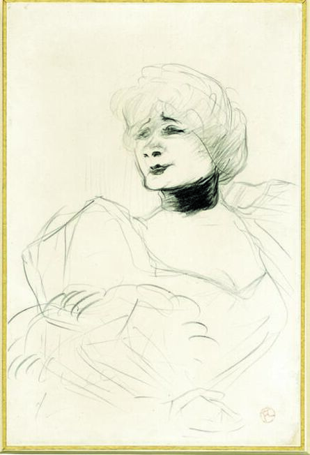 Henri de Toulouse-Lautrec, ‘Portrait of Marcelle Lender’, 1893-1895
