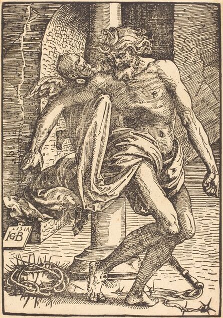Hans Baldung, ‘Christ on the Pillar’, 1517