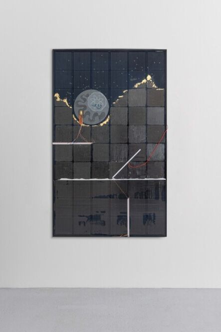Haroon Mirza, ‘Solar Powered LED Circuit Composition 41 (Genzken & Richter)’, 2021