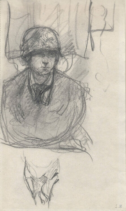 Édouard Vuillard, ‘Woman in a Cloche Hat (Femme au chapeau cloche)’, ca. 1920
