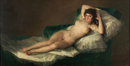 Francisco de Goya, ‘The Nude Maja’, ca. 1800