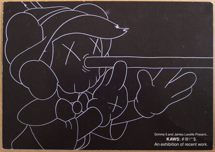 KAWS, ‘Pinocchio (Elms Lesters invite from 2002)’, 2002
