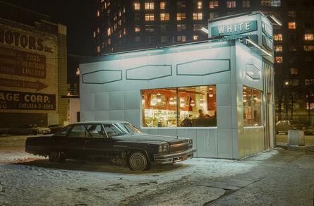 Langdon Clay, ‘White Tower Car, Buick LeSabre, Meatpacking District’, 1976