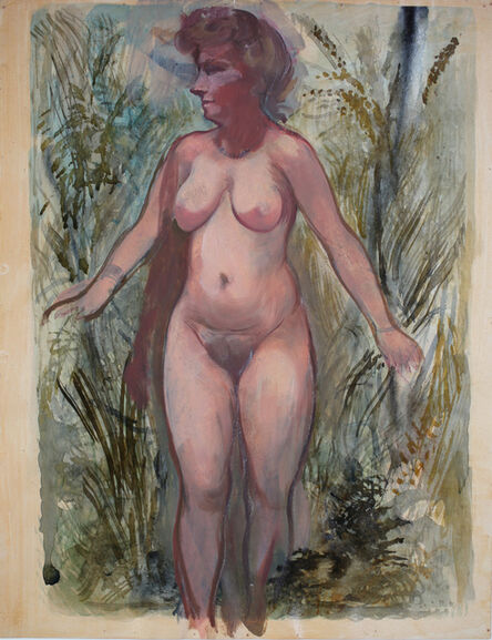 George Grosz, ‘Nackte, Cape Cod (Female Nude, Cape Cod) ’, 1940