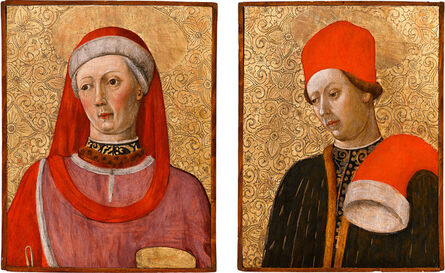Bonifacio Bembo, ‘Saint Cosmas and Saint Damian’, 1454-1458