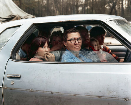 Joel Sternfeld, ‘Family in a Car in Tent City, Outside of Houston, Texas, January’, 1983