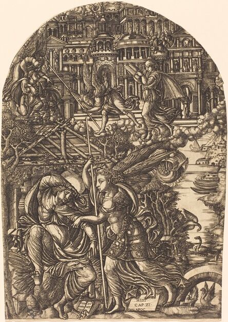 Jean Duvet, ‘The Angel Shows Saint John the New Jerusalem’, 1546/1556