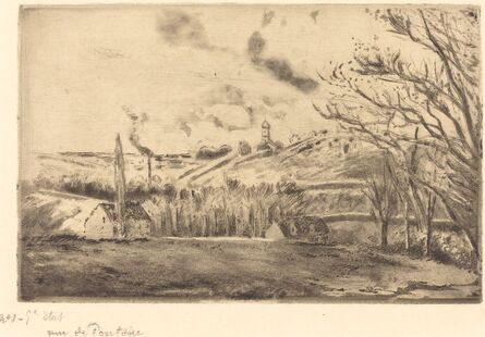 Camille Pissarro, ‘View of Pontoise (Vue de Pontoise)’, 1885