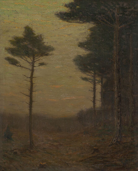 Charles Warren Eaton, ‘The Afterglow’, ca. 1900