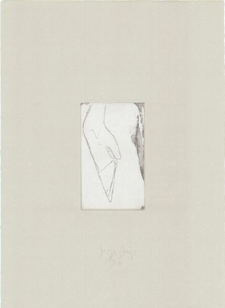 Joseph Beuys, ‘Tränen: Hirschfuß’, 1985