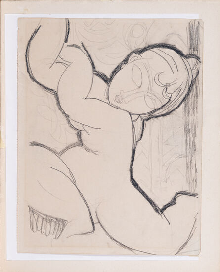 Amedeo Modigliani, ‘Cariatide au dos à droite’, executed circa 1913-14.