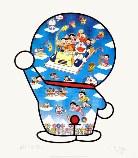 Takashi Murakami, ‘Doraemon, Let’s Go Beyond These Dimensions on a Time Machine with Master Fujiko F Fujio!’, 202
