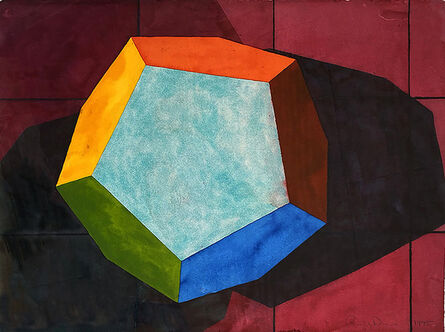 Ronald Davis, ‘Dodecahedron II’, 1995