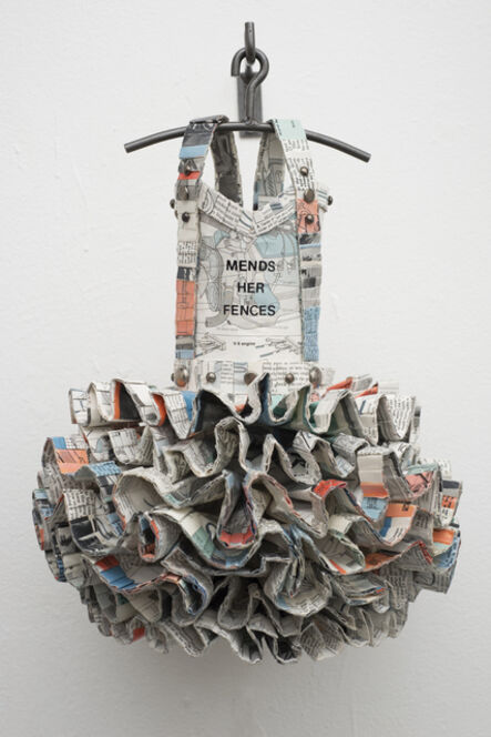 donna rosenthal, ‘Dress Quilt: Mends Her Fences’, 2013
