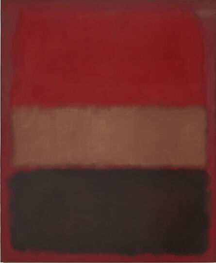 Mark Rothko, ‘No. 46 (Black, Ochre, Red Over Red)’, 1957