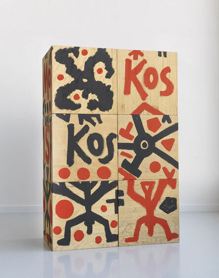A.R. Penck, ‘Kosmopolis/6-pack’, ca. 1989-1990