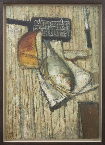 Peter Coker, ‘Fish with Grill’, 1954-55