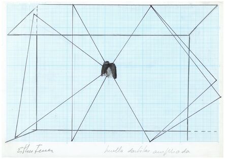 Esther Ferrer, ‘Proyectos espaciales #3’, 1980