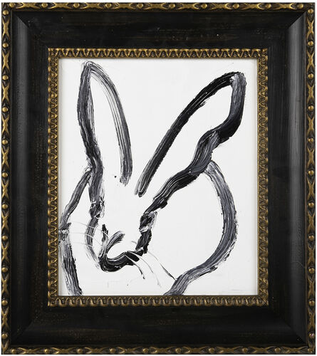 Hunt Slonem, ‘Brenda (white bunny)’, 2019