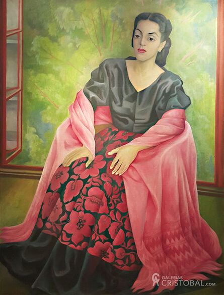 Diego Rivera, ‘"Dama Oaxaqueña"’, 1949