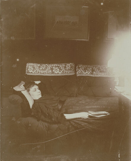 Edgar Degas, ‘Louise Hal‚vy Reclining’, 1895
