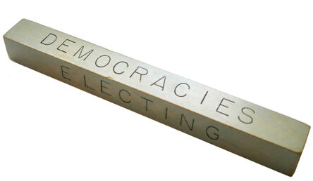 Richard Pettibone, ‘Democracies Electing Their Sewage’, 2000
