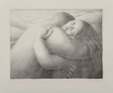 George Tooker, ‘Embrace’, 1982