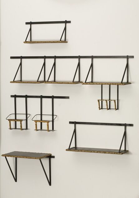 Jacques Adnet, ‘Set of Wall Mounted Shelves’, ca. 1950