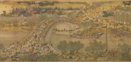 Zhang Zeduan, ‘Spring Festival on the River (also called Along the River During Qingming Festival), copy of 12th century original by Zhang Zeduan’, 18th century copy after 12th century original