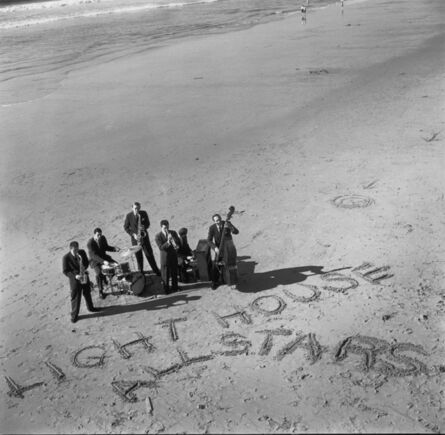 William Claxton, ‘LIGHTHOUSE ALLSTARS, Hermosa Beach’, 1955