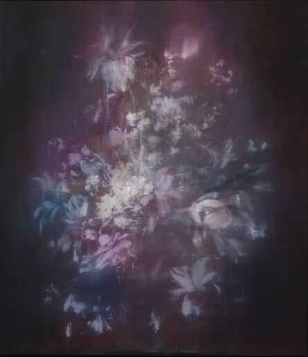 Jake Wood-Evans, ‘Dutch vase of flowers, after Jan Van Huysum’, 2021
