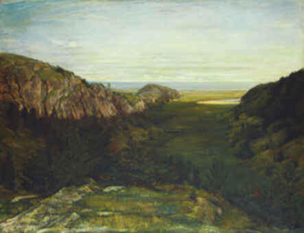 John La Farge, ‘The Last Valley - Paradise Rocks’, 1867-1868