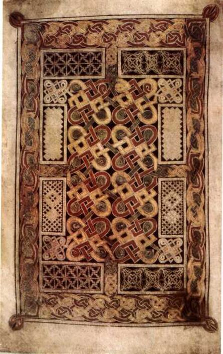 ‘Carpet page from the Book of Durrow’, Second half of 7th century