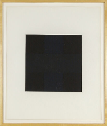 Ad Reinhardt, ‘Ten Works x Ten Painters’, 1964