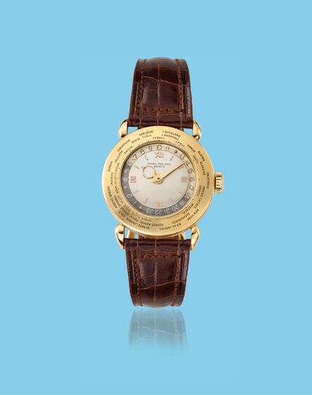 Patek Philippe, ‘Yellow gold "World Time" wristwatch, ref. 1415’, ca. 1950