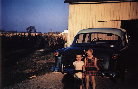 Guy Stricherz, ‘Americans in Kodachrome 1945-65, Children with Gun, Ruel, Indiana. Photographer: Larry Ballard’, 1953
