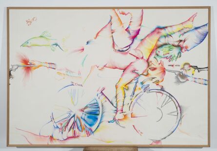 Marisol, ‘Lick the Tire of My Bicycicle’, 1974