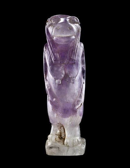 Unknown Egyptian, ‘Ancient Egyptian Amethyst Figure of the Goddess Taweret’, New Kingdom, 18th Dynasty, ca. 1500 , 1391 B.C.