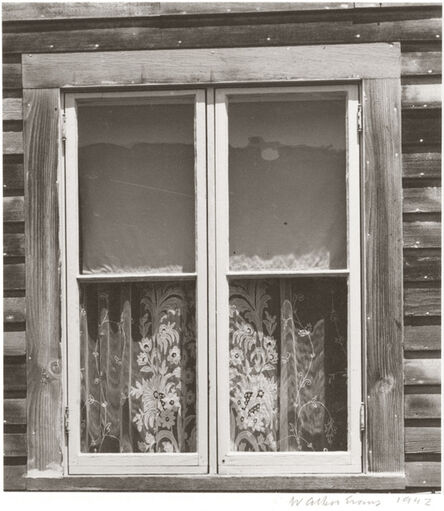 Walker Evans, ‘Window, Mystic, Connecticut’, 1942