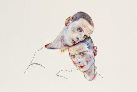 Michel Platnic, ‘Double self portrait’, 2020