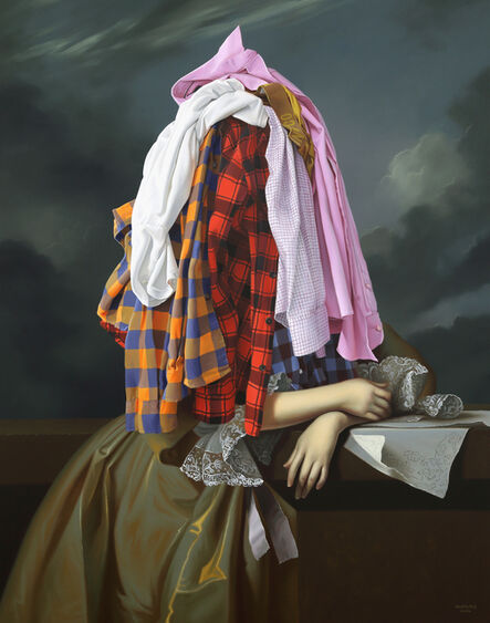 Shawn Huckins, ‘The Artist's Wardrobe: Mary Greene (after Copley)’, 2022