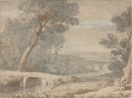 after Claude Lorrain, ‘The Rest on the Flight into Egypt’, late 17th century