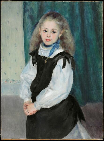 Pierre-Auguste Renoir, ‘Portrait of Mademoiselle Legrand’, 1875